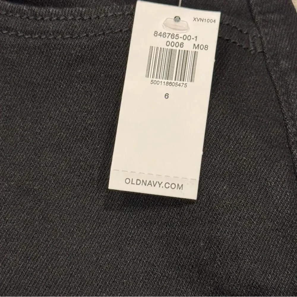 🔖 NWT Old Navy Black Jean Shorts - 6